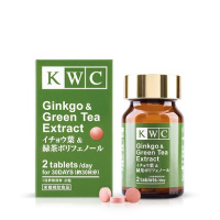 KWC Гинкго и экстракт зеленого чая, 60 капс
